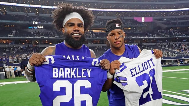 saquon zeke jersey 